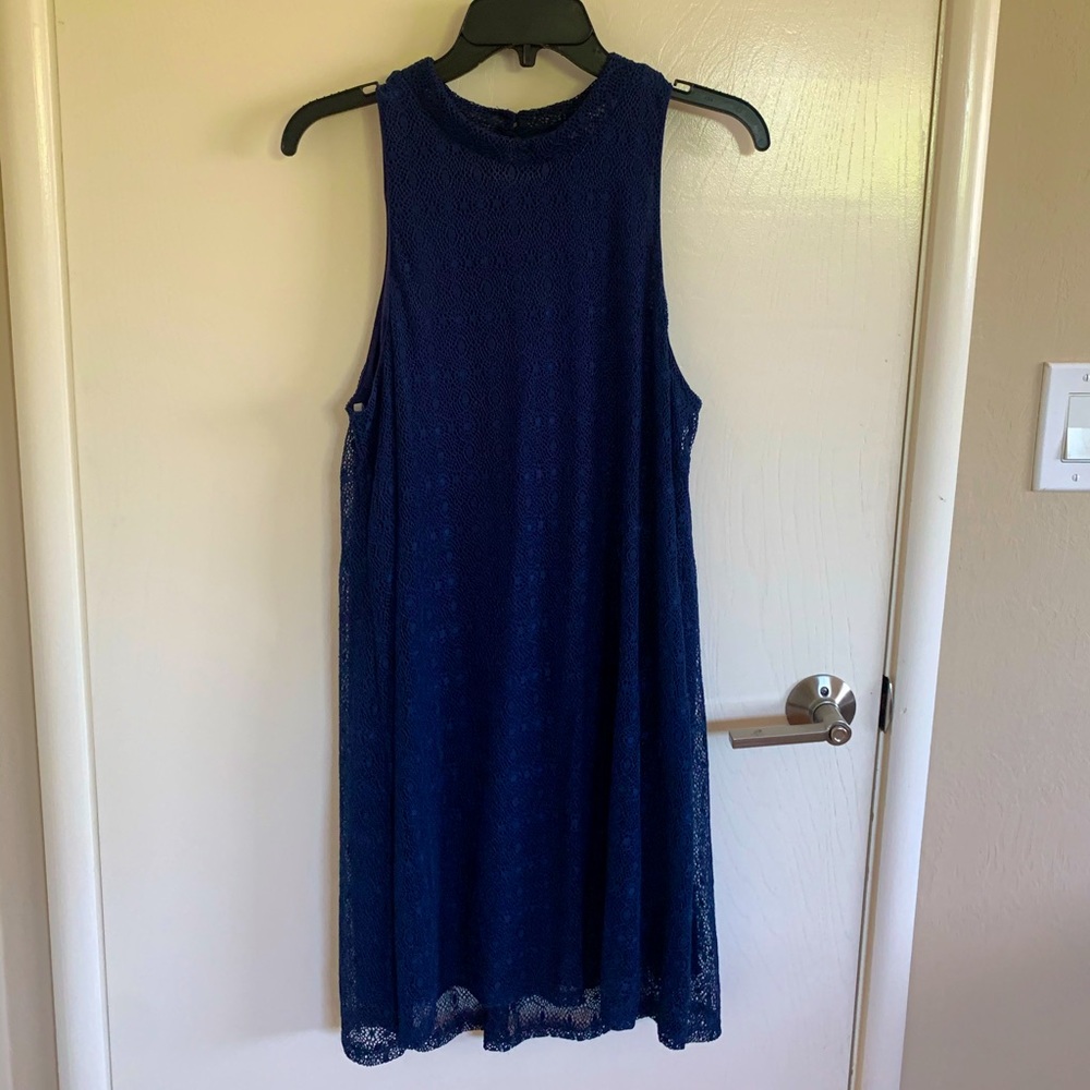 Navy Blue Dress